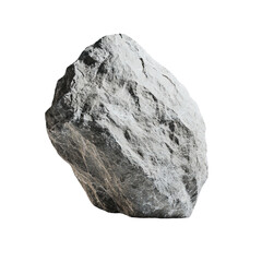 a rock is shown on a white background