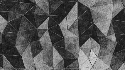 Retro Brutalist Geometric Background - 3D rendering