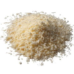 pile of rice  with transparent background PNG and JPEG image	