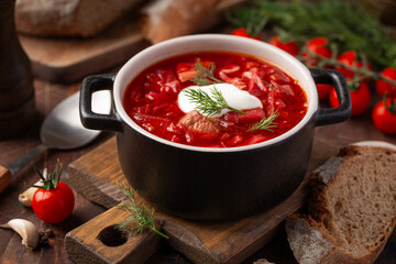 beetroot soup borsch