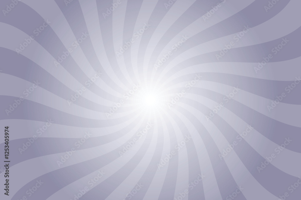 Aufkleber rhythm gray background with white sun ray. swirl sun ray lines starburst. abstract texture with ligh