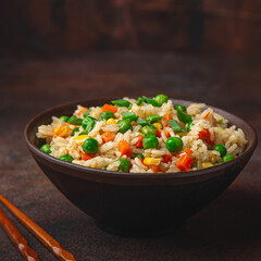 fried rice with vegetables