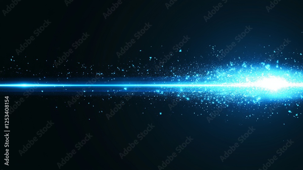 Poster dark blue gradient light with rough, grainy texture and glowing shine. modern abstract background wi