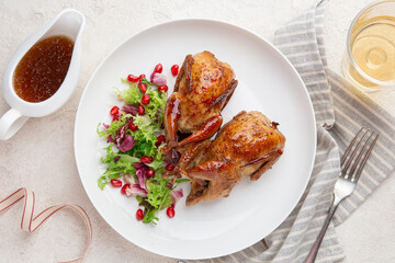 oven roasted quials
