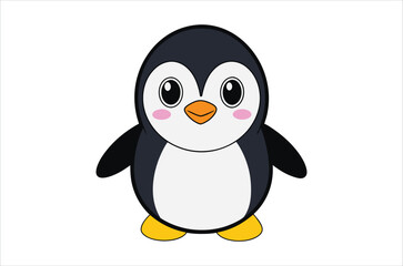penguin vector,  icon vector illustration,  penguin silhouette of a penguin isolated on a white background, eps, png, svg, vector,
