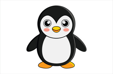 penguin vector,  icon vector illustration,  penguin silhouette of a penguin isolated on a white background, eps, png, svg, vector,