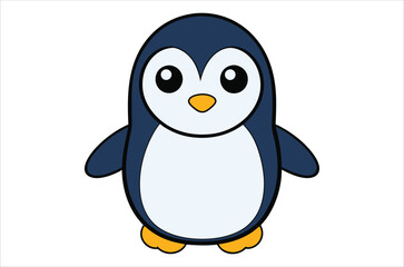 penguin vector,  icon vector illustration,  penguin silhouette of a penguin isolated on a white background, eps, png, svg, vector,