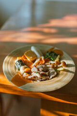 .Close up thai food Sukiyaki