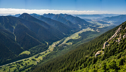 Le Paysage de montagne
