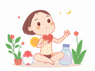 Healthy Lifestyle Wellness Concept Design