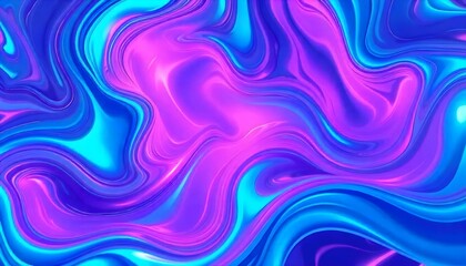 Fototapeta premium This electrifying AI Generated composition captures the movement of fluid neon, radiating energy and modern artistic expression.