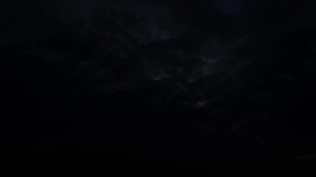 Timelapse of stunning textured sky in the mountains on the seashore