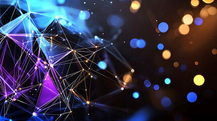 A colorful, abstract image of lines. generated using AI