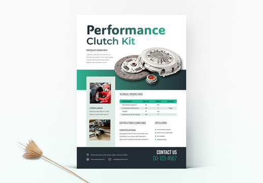 Technical Product Data Sheet Layout