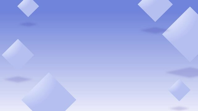 ブルーのグラデーション背景とひし形のフレーム