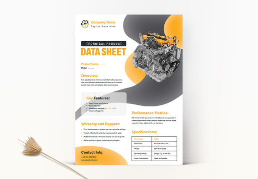 Technical Data Sheet Layout