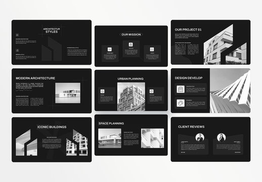Architecture Project Proposal Presentation Layout
