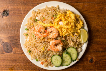 seafood fried rice
