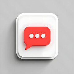 Fototapeta premium Create 3D Chat Bubbles Easily in Software