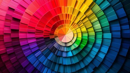 Obraz premium A colorful background, featuring a wide range of vibrant colors and gradients.
