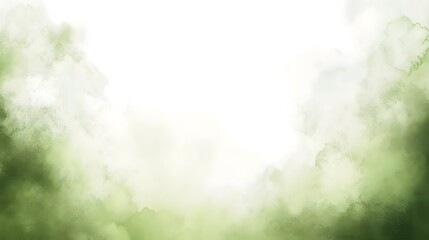 Fototapeta premium Abstract Green Watercolor Background Texture