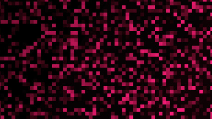 Purple pink and black pixilated background wallpaper	