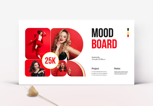 Elegant MoodBoard Layout