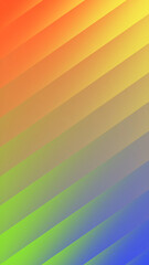 Obraz premium Colorful gradient diagonal waves abstract background