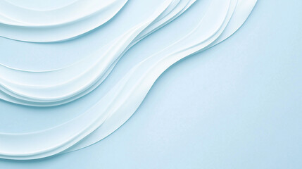 Obraz premium abstract light blue wave background, curves of the wave