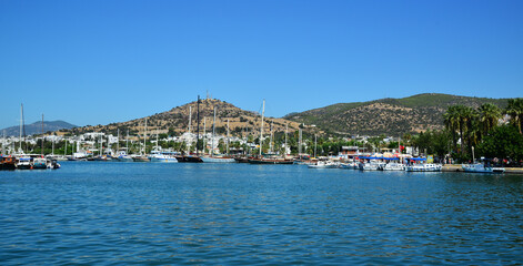 A view from Bodrum, Turkey's most important holiday city © sinandogan