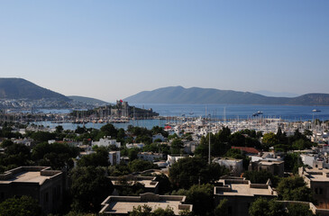 A view from Bodrum, Turkey's most important holiday city © sinandogan