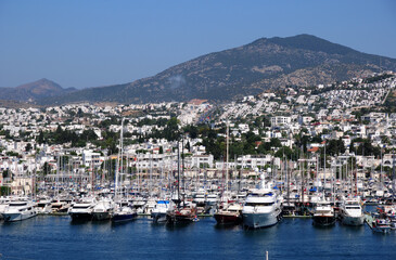 A view from Bodrum, Turkey's most important holiday city © sinandogan