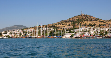 A view from Bodrum, Turkey's most important holiday city © sinandogan