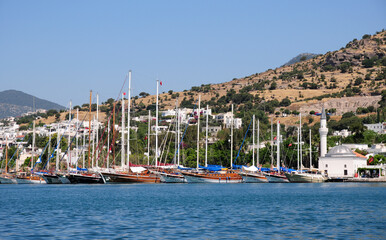A view from Bodrum, Turkey's most important holiday city © sinandogan