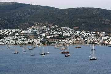 A view from Bodrum, Turkey's most important holiday city © sinandogan
