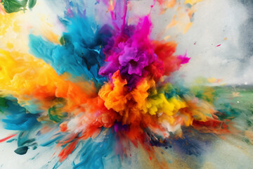 A colourful blast of celebration 