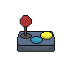 JOYSTICK BUTTON CONTROL PIXEL ART © JunasickArt