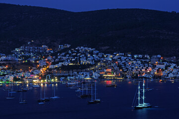 A view from Bodrum, Turkey's most important holiday city © sinandogan