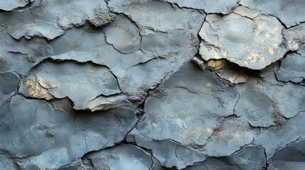 Fototapeta premium Cracked Grey Paint Texture