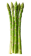 A bunch of green asparagus