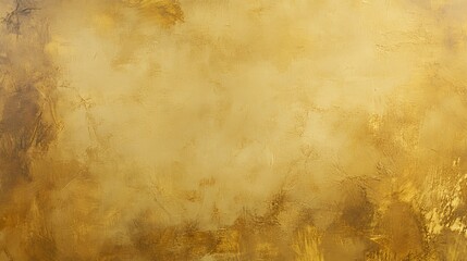 Abstract Golden Texture Background Paint Strokes