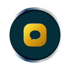 Simple icon button circle