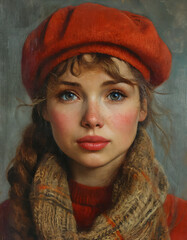 portrait of a beautiful girl