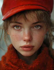 portrait of a beautiful girl