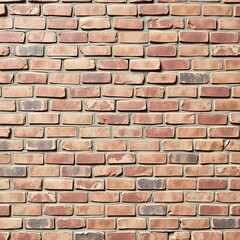 Obraz premium Aged Brick Wall with Perforated Honeycomb Texture