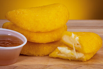 Pastry cheese empanadas 