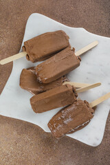 delicious chocolate ice cream