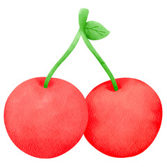 Cherry Cute Watercolor