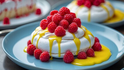 raspberry cheesecake with berries