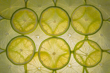 lime slices background